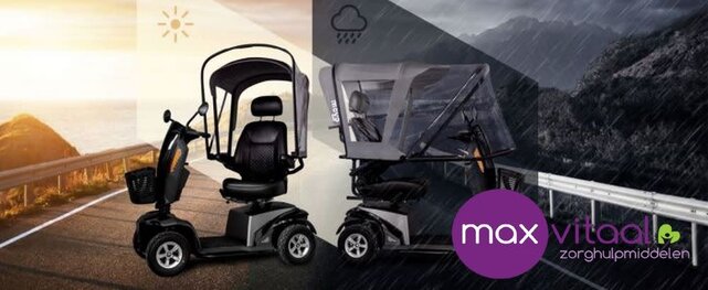Movo scootmobiel overkapping