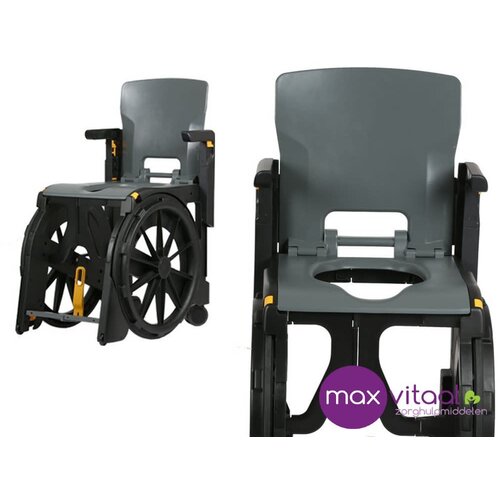 WheelAble  douche/toilet vouwrolstoel