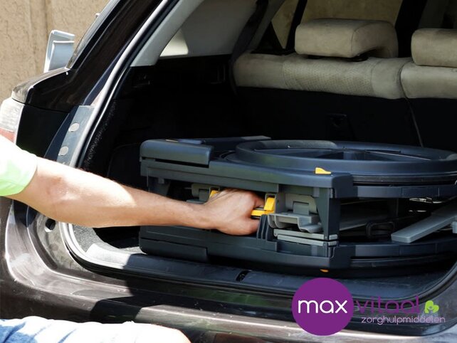 WheelAble  douche/toilet vouwrolstoel