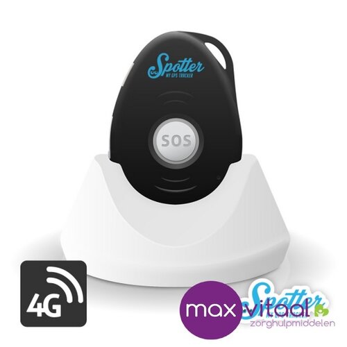 Spotter X10 GPS tracker met SOS knop (4G)