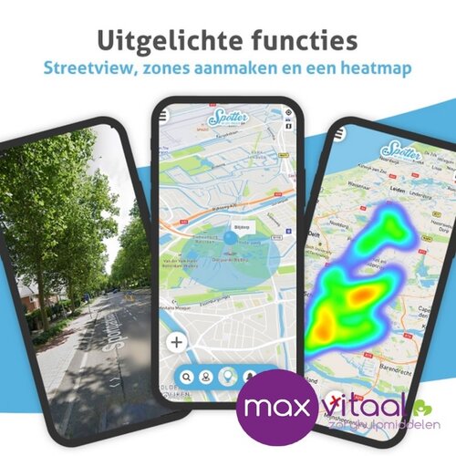 Spotter X10 GPS tracker met SOS knop (4G)