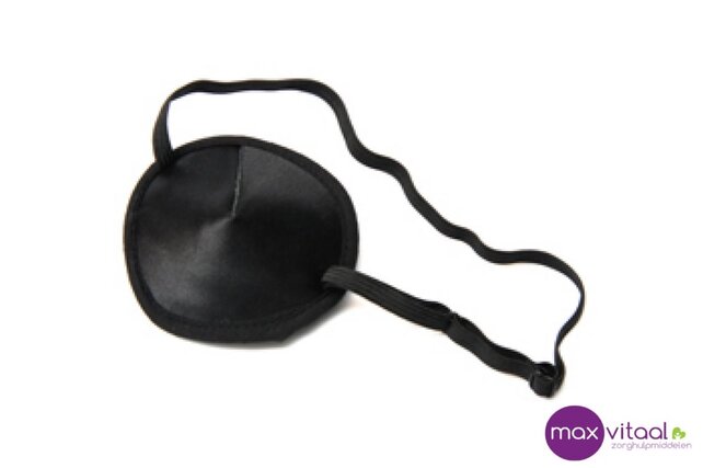 Oogkapje konisch model kleur zwart Oogkapje konisch model kleur zwart