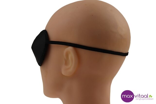 Oogkapje konisch model kleur zwart Oogkapje konisch model kleur zwart