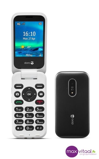 Doro Mobiele telefoon 6820 4G met sprekende toetsen Doro Mobiele telefoon 6820 4G met sprekende toetsen