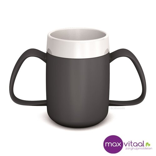 Thermobeker conisch 160ml ergo,  2 grote handvaten -