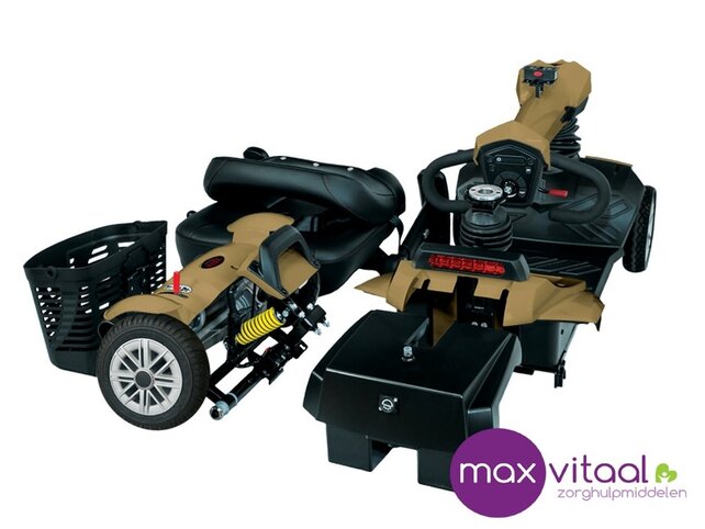 Zen S11+ travelscoot 335Wh opvouwbaar Lithium