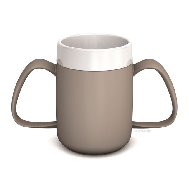 Thermobeker conisch 160ml ergo,  2 grote handvaten -