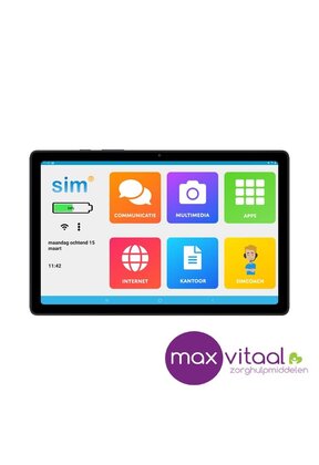 SimTab 5 senioren tablet