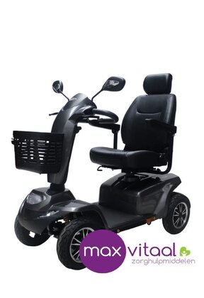 CTM HS-898 Plus 4-wiel Scootmobiel Digitaal display 18 km/u, kleur zwart