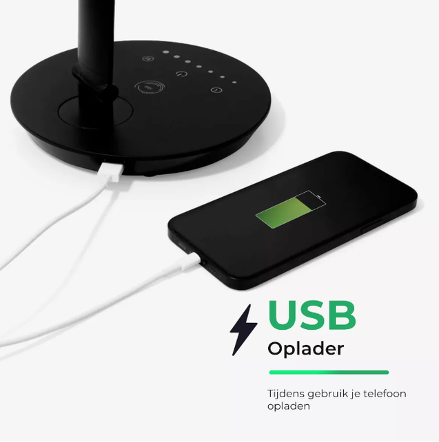 Flex tafel/bureaulamp met USB-aansluiting Flex tafel/bureaulamp met USB-aansluiting