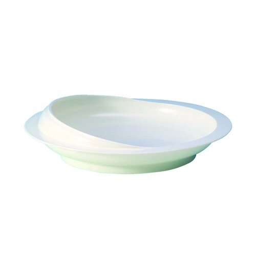 Schepbord ø23,5cm, hoogte achter 6cm met zuignap