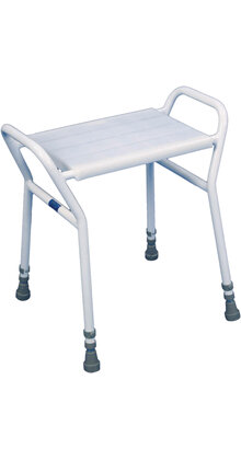 Douchekruk met armleggers aluminium