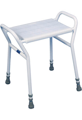 Douchekruk met armleggers aluminium