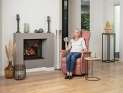 Fitform 633 sta op / relaxstoel , stofgroep 1, 3 motorig