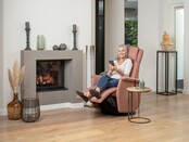 Fitform 633 sta op / relaxstoel , stofgroep 1, 3 motorig