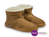 Texelana Maya - hoge pantoffel van schapenvacht