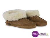 Texelana Maya - hoge pantoffel van schapenvacht