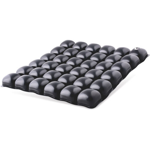 Anti-decubitus lucht zitkussen 42x42x4cm zelf opblaasbaar