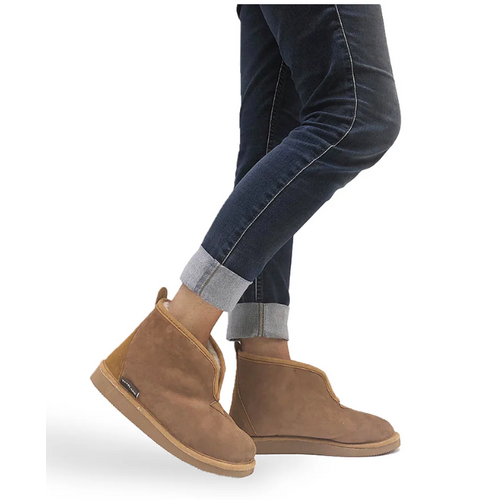 Texelana - Frida | hoge pantoffel met klittenband