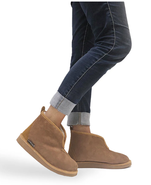 Texelana - Frida | hoge pantoffel met klittenband