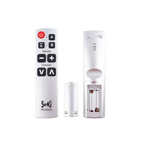 Seki Medium afstandsbediening met 8 toetsen - 2 apparaten