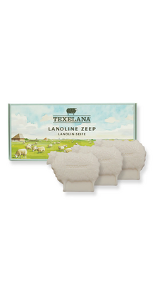 Texelana | lanoline vaste zeep (3 stuks)