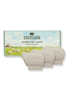 Texelana | lanoline vaste zeep (3 stuks)
