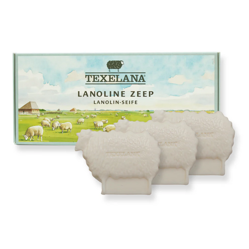 Texelana | lanoline vaste zeep (3 stuks)