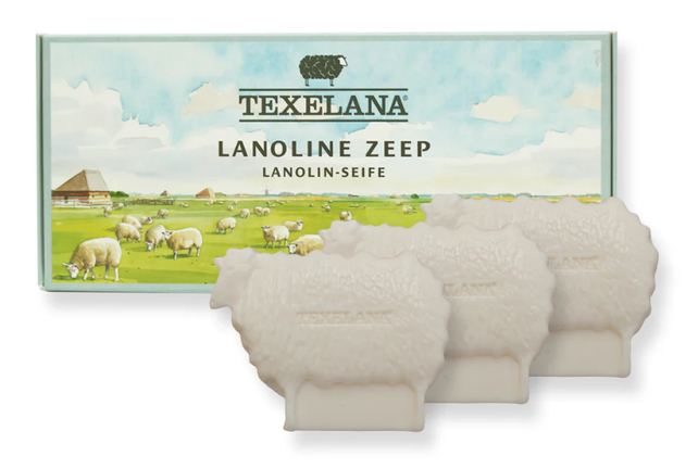 Texelana | lanoline vaste zeep (3 stuks)