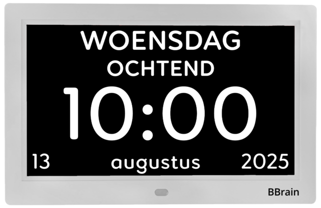 BBrain analoge wifi dementieklok