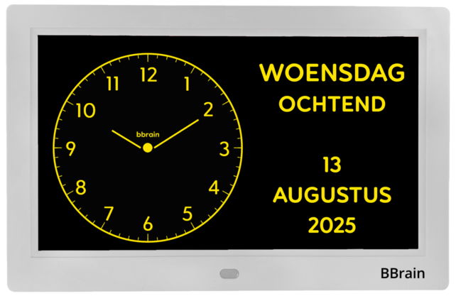 BBrain analoge wifi dementieklok