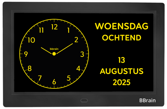 BBrain analoge wifi dementieklok