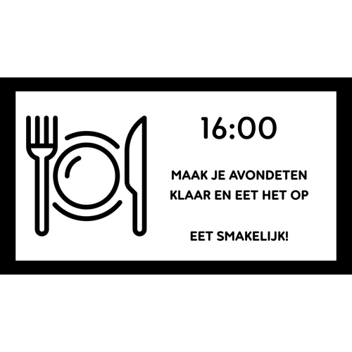 BBrain analoge wifi dementieklok