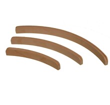 Kaarthouder halfrond hout