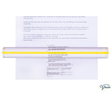 Leesliniaal 22,8 x 2,5cm, vergroting 1,5x