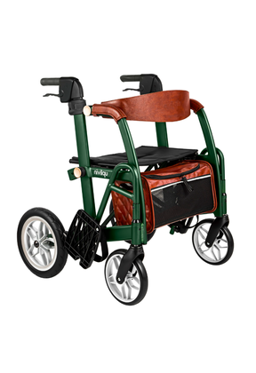 Glide 2-in-1 rollator / rolstoel, kleur British Racing Green