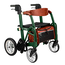 Uplivin Glide 2-in-1 rollator / rolstoel, kleur British Racing Green