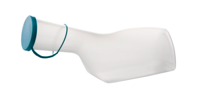 Comfort urinaal voor mannen driehoekig 1L