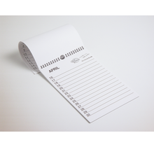 Verjaardagskalender Grootletter A4