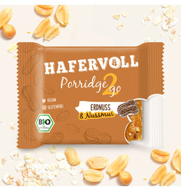 HAFERVOLL 13er Box - Porridge2go Erdnuss