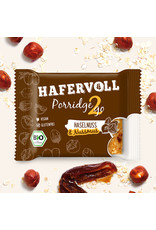 HAFERVOLL 13er Box - Porridge2go Haselnuss - Bio