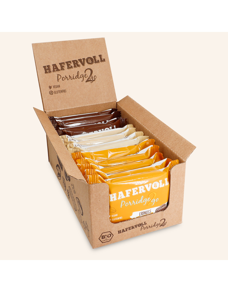 HAFERVOLL 13er Mixbox - Porridge2go - Bio-zertifiziert
