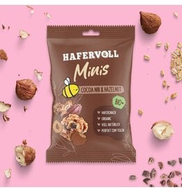 HAFERVOLL Minis Cocoa Nib & Hazelnut  - 8er Box