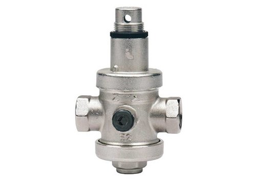 OptiClimate water pressure reducing valve with pressure gauge