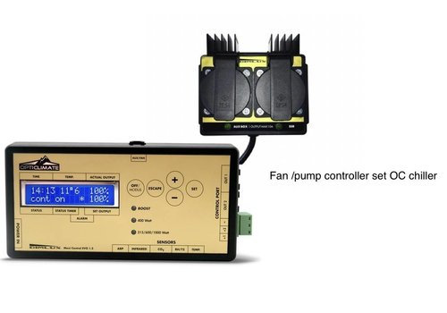 OptiClimate Conjunto de controlador de ventilador / bomba para enfriadoras OC