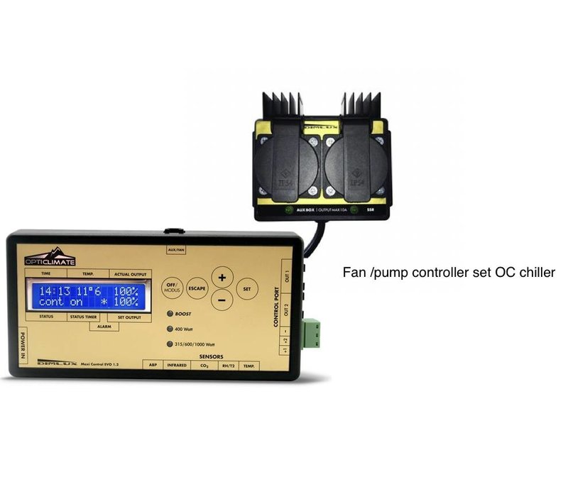 Ensemble ventilateur / pompe pour OC Chiller