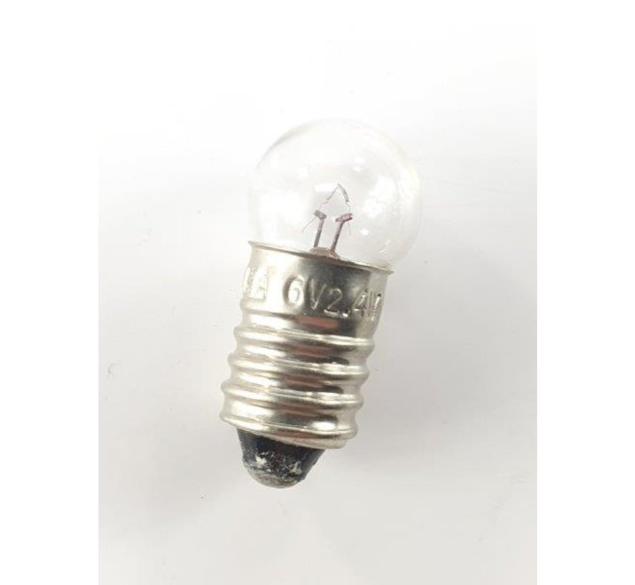 Lamp Bosma 6v 2,4w e10 draad per stuk