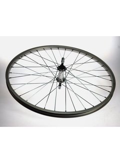 Bike Fun Kids Voorwiel 24x1.75 alu zilver blank