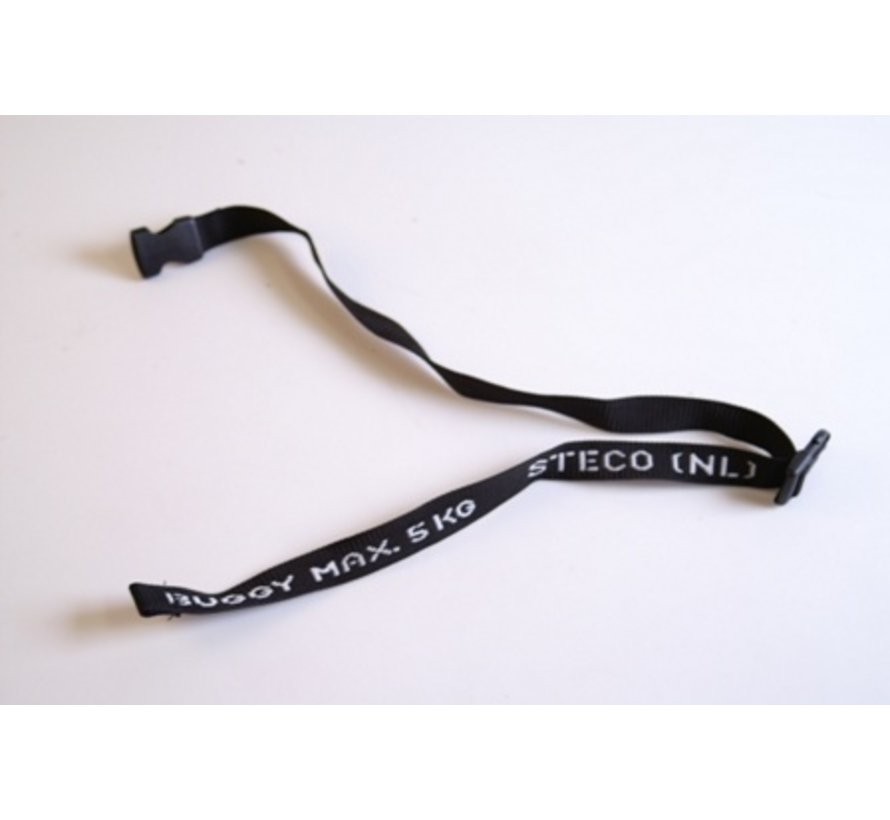 Riem Steco buggy-mee gesp + spanband
