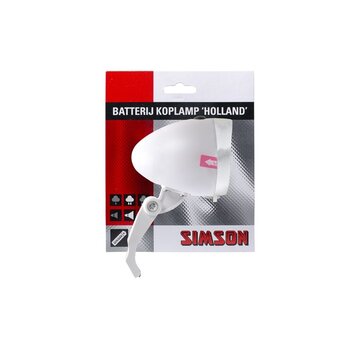 Simson Koplamp Simson holland classic wit